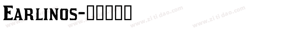 Earlinos字体转换