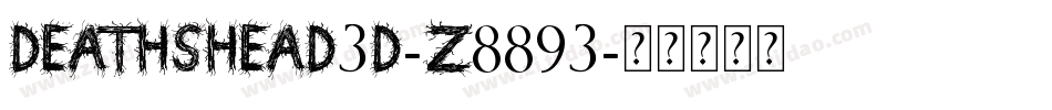 Deathshead3D-z8893字体转换