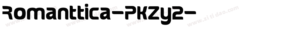 Romanttica-PKZy2字体转换