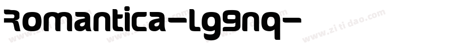 Romantica-lg9nq字体转换