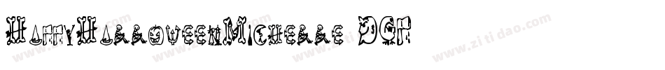 HappyHalloweenMichelle-DGP1字体转换