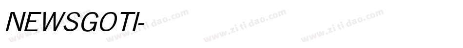NEWSGOTI字体转换