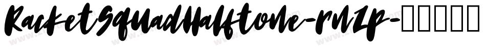 RacketSquadHalftone-rnZp字体转换