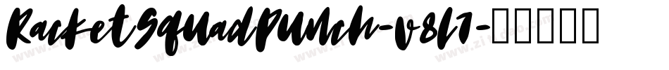RacketSquadPunch-v8l7字体转换