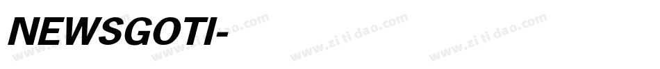 NEWSGOTI字体转换