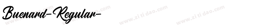 Buenard-Regular字体转换 Buenard-Regular字体转换
