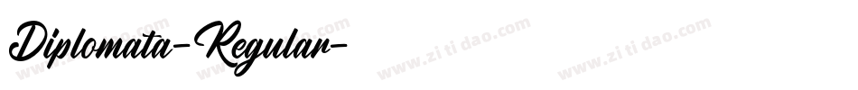 Diplomata-Regular字体转换 Diplomata-Regular字体转换