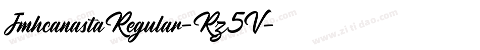 JmhcanastaRegular-Rz5V字体转换