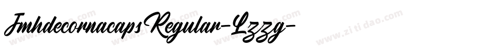 JmhdecornacapsRegular-Lzzg字体转换