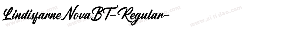 LindisfarneNovaBT-Regular字体转换