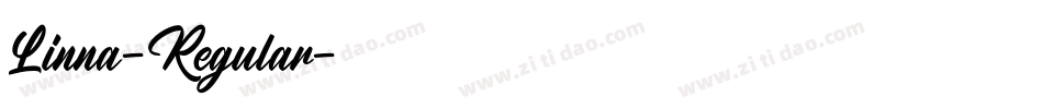 Linna-Regular字体转换