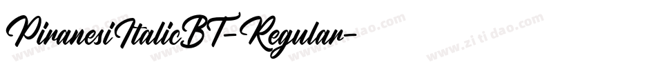 PiranesiItalicBT-Regular字体转换 PiranesiItalicBT-Regular字体转换