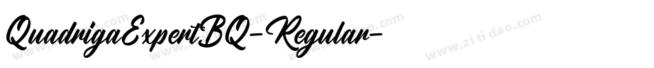 QuadrigaExpertBQ-Regular字体转换