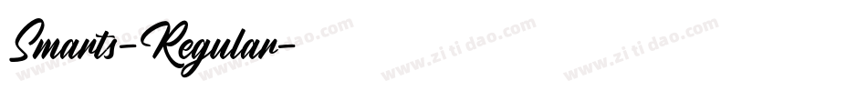 Smarts-Regular字体转换
