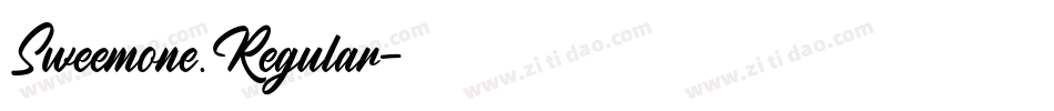 Sweemone.Regular字体转换