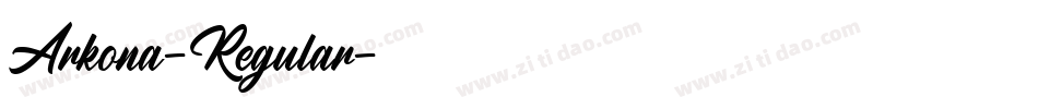 Arkona-Regular字体转换 Arkona-Regular字体转换