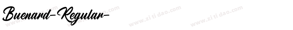 Buenard-Regular字体转换 Buenard-Regular字体转换