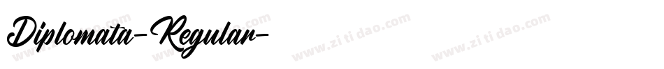 Diplomata-Regular字体转换 Diplomata-Regular字体转换