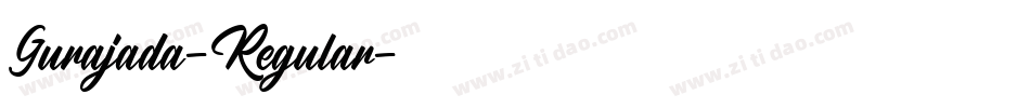Gurajada-Regular字体转换 Gurajada-Regular字体转换