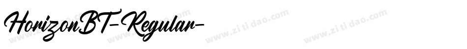 HorizonBT-Regular字体转换 HorizonBT-Regular字体转换