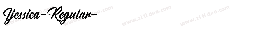 Ijessica-Regular字体转换