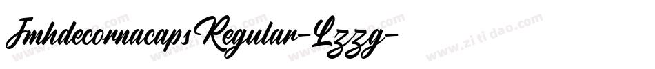 JmhdecornacapsRegular-Lzzg字体转换