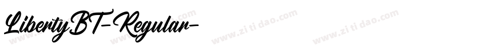 LibertyBT-Regular字体转换 LibertyBT-Regular字体转换