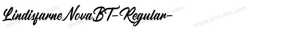 LindisfarneNovaBT-Regular字体转换