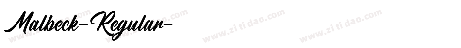 Malbeck-Regular字体转换 Malbeck-Regular字体转换