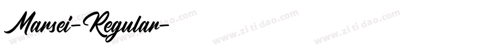 Marsei-Regular字体转换 Marsei-Regular字体转换