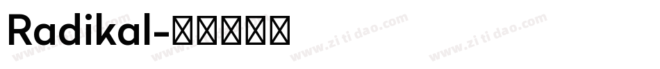 Radikal字体转换