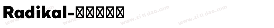 Radikal字体转换