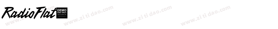 RadioFlat字体转换