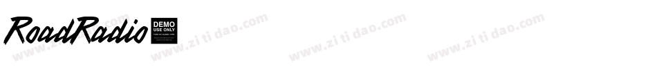 RoadRadio字体转换