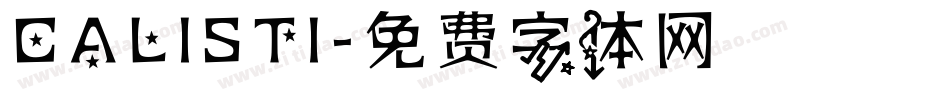 CALISTI字体转换