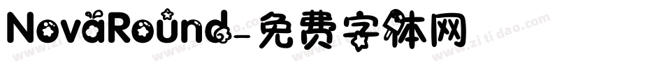 NovaRound字体转换