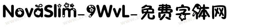 NovaSlim-9WvL字体转换