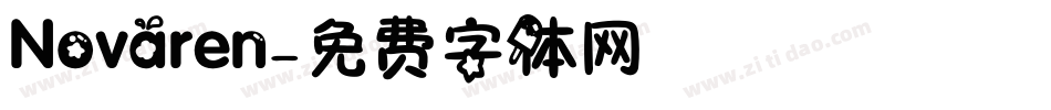 Novaren字体转换