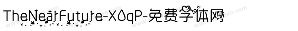 TheNearFuture-X0qP字体转换