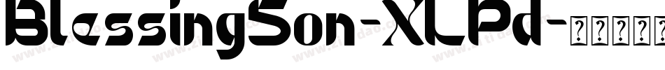 BlessingSon-XLPd字体转换