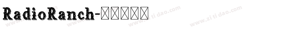 RadioRanch字体转换