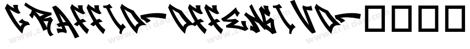 Graffio-Offensivo字体转换