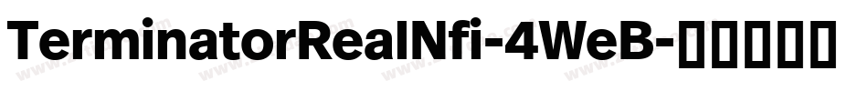 TerminatorRealNfi-4WeB字体转换
