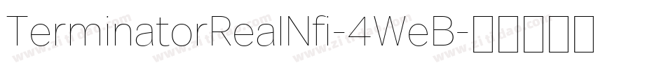 TerminatorRealNfi-4WeB字体转换