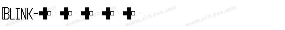 Blink字体转换