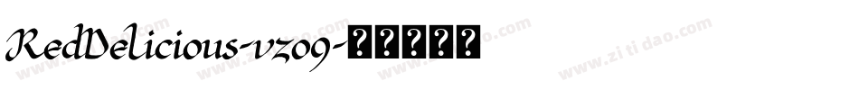 RedDelicious-vzo9字体转换