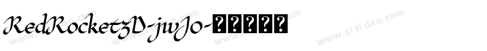 RedRocket3D-jwJ0字体转换