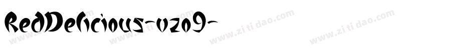 RedDelicious-vzo9字体转换