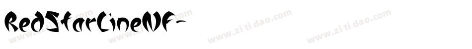 RedStarLineNF字体转换