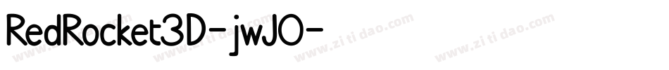 RedRocket3D-jwJ0字体转换